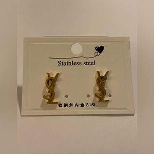 Gold earrings - YSL (Yves Saint Laurent) - COPIES